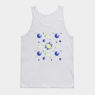 Fun abstract galaxy pattern Tank Top